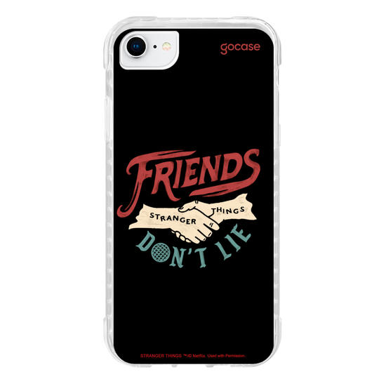 Capinha para celular Stranger Things - Friends Don't Lie