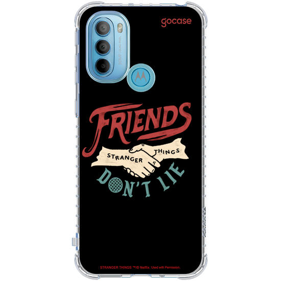 Capinha para celular Stranger Things - Friends Don't Lie