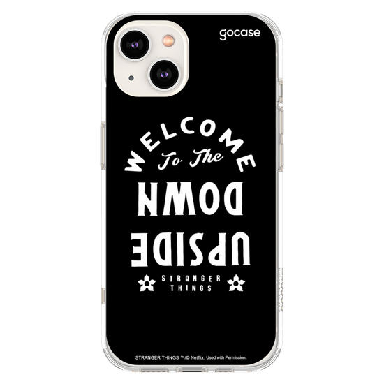 Capinha para celular Stranger Things - Upside Down Welcome