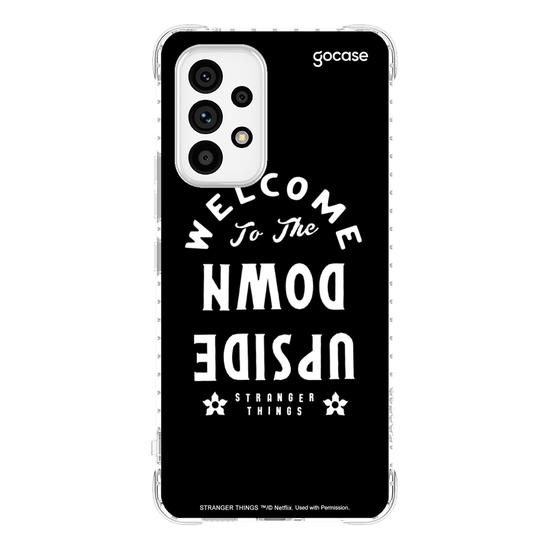 Capinha para celular Stranger Things - Upside Down Welcome