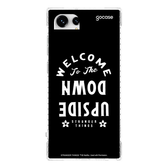 Capinha para celular Stranger Things - Upside Down Welcome