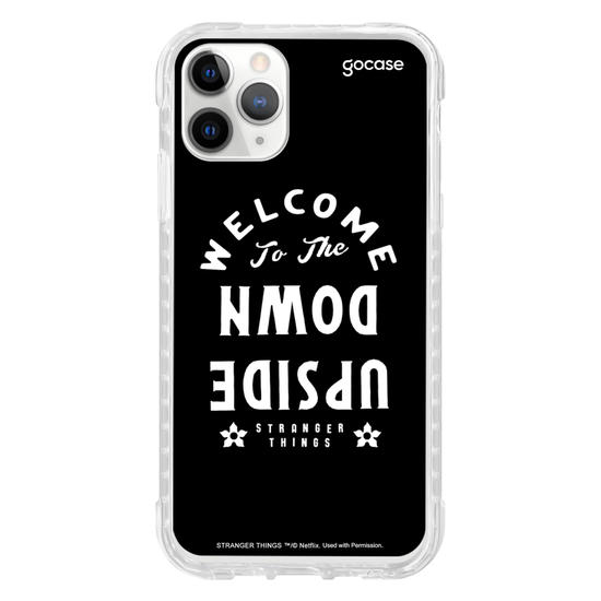 Capinha para celular Stranger Things - Upside Down Welcome