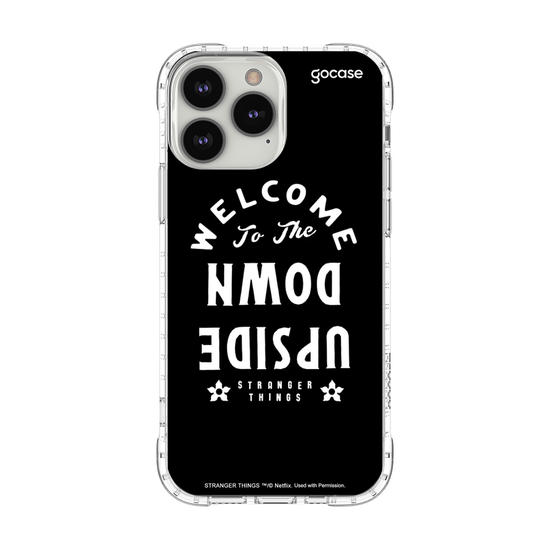 Capinha para celular Stranger Things - Upside Down Welcome