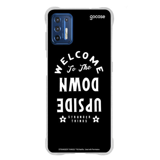 Capinha para celular Stranger Things - Upside Down Welcome