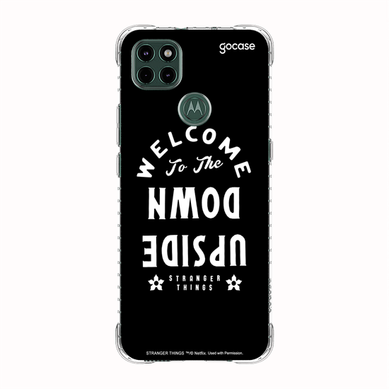 Capinha para celular Stranger Things - Upside Down Welcome