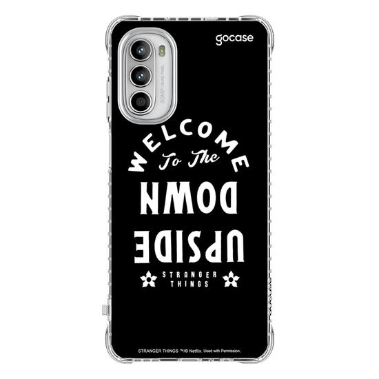 Capinha para celular Stranger Things - Upside Down Welcome