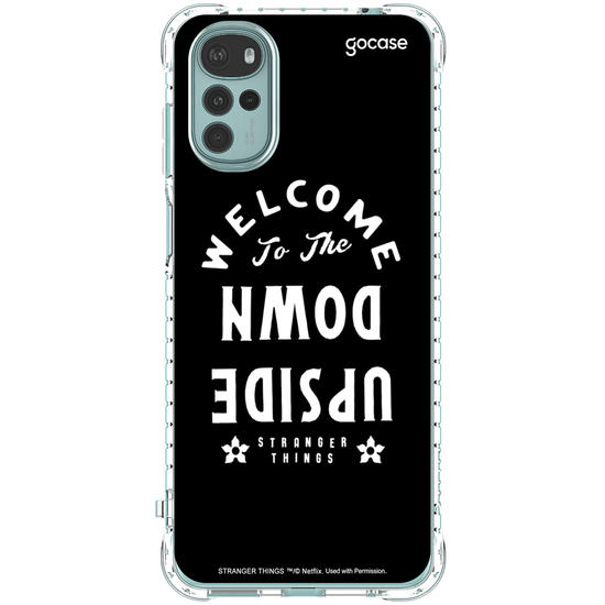 Capinha para celular Stranger Things - Upside Down Welcome