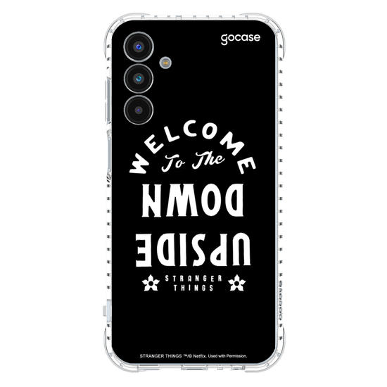 Capinha para celular Stranger Things - Upside Down Welcome