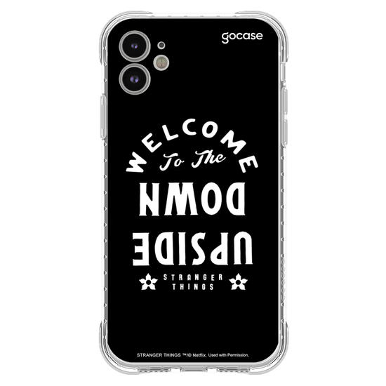 Capinha para celular Stranger Things - Upside Down Welcome