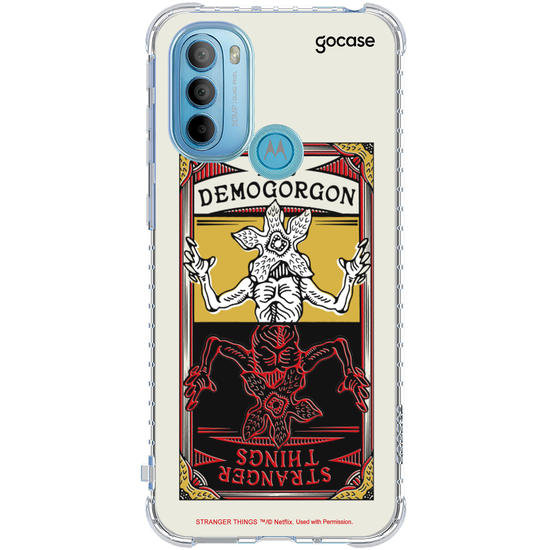 Capinha para celular Stranger Things - Demogorgon