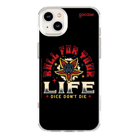 Capinha para celular Stranger Things - Roll For Your Life
