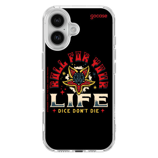 Capinha para celular Stranger Things - Roll For Your Life