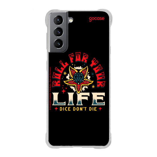 Capinha para celular Stranger Things - Roll For Your Life