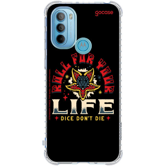 Capinha para celular Stranger Things - Roll For Your Life