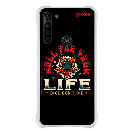 Capinha para celular Stranger Things - Roll For Your Life