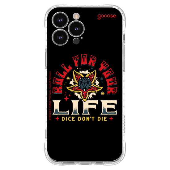 Capinha para celular Stranger Things - Roll For Your Life
