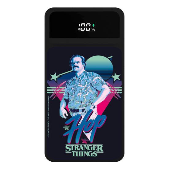 Carregador Portátil Turbo 10000mah - Stranger Things - Hop