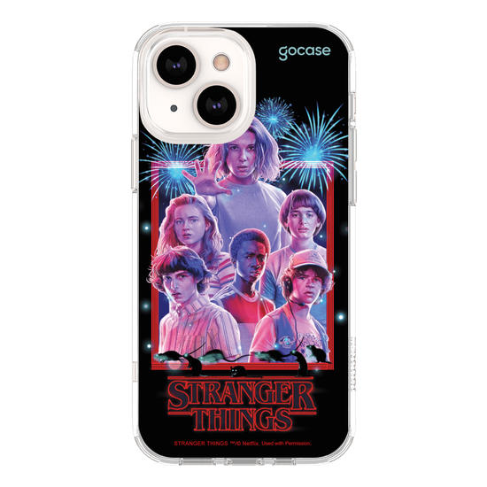 Capinha para celular Stranger Things - Fogos