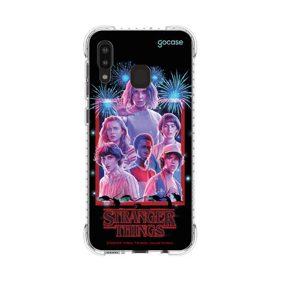 Capinha para celular Stranger Things - Fogos