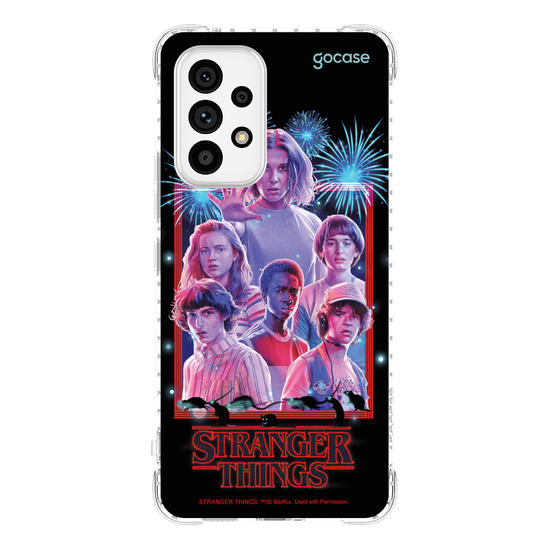 Capinha para celular Stranger Things - Fogos