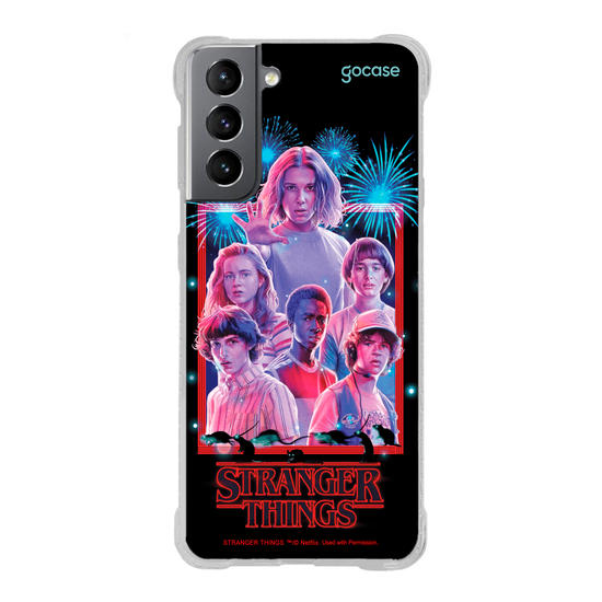 Capinha para celular Stranger Things - Fogos