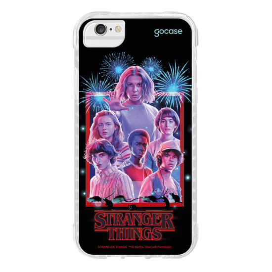 Capinha para celular Stranger Things - Fogos