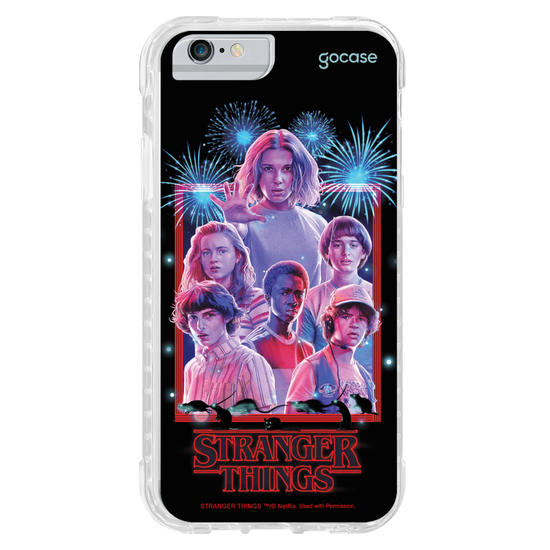 Capinha para celular Stranger Things - Fogos