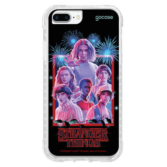 Capinha para celular Stranger Things - Fogos