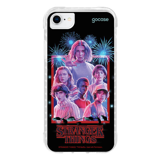 Capinha para celular Stranger Things - Fogos