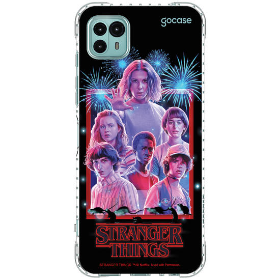 Capinha para celular Stranger Things - Fogos
