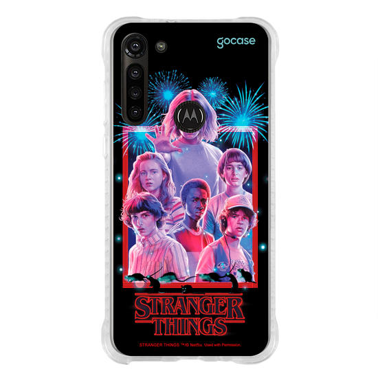 Capinha para celular Stranger Things - Fogos