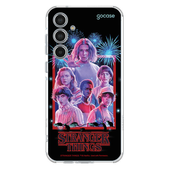 Capinha para celular Stranger Things - Fogos