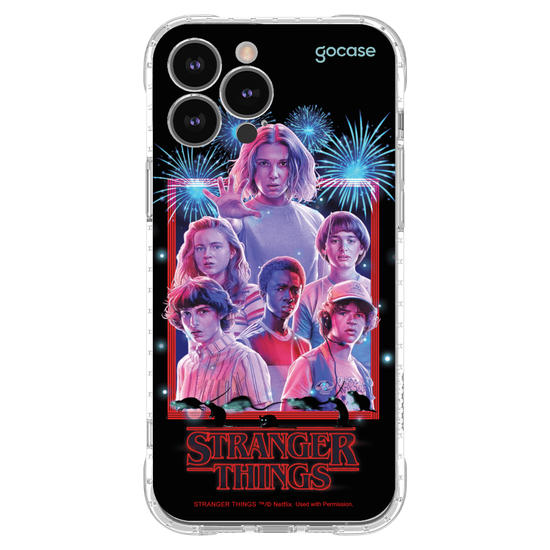 Capinha para celular Stranger Things - Fogos