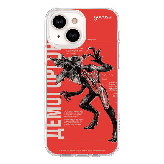 Capinha para celular Stranger Things - Demogorgon Anatomy