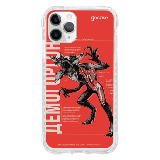 Capinha para celular Stranger Things - Demogorgon Anatomy