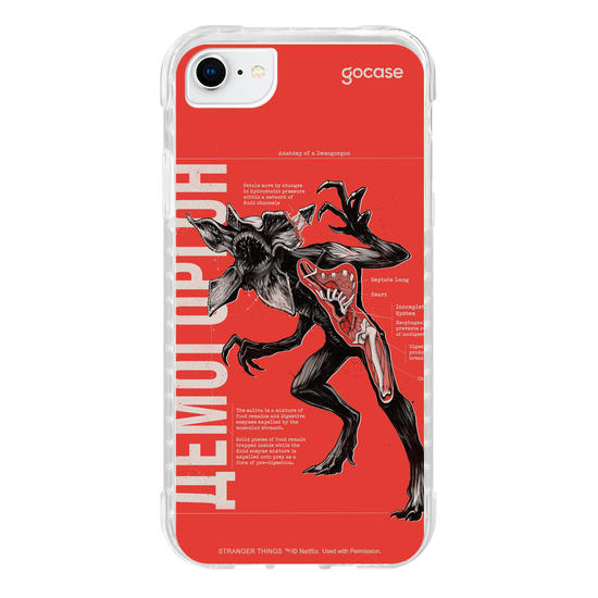 Capinha para celular Stranger Things - Demogorgon Anatomy