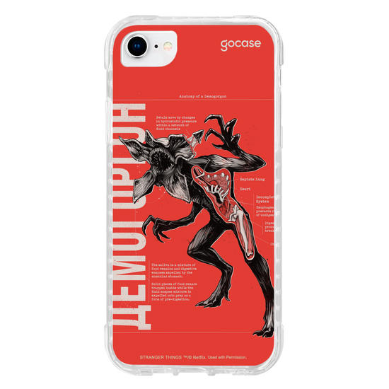 Capinha para celular Stranger Things - Demogorgon Anatomy