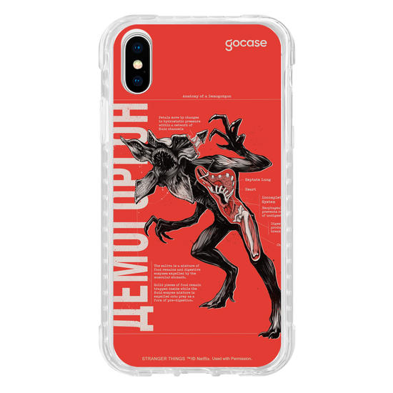 Capinha para celular Stranger Things - Demogorgon Anatomy