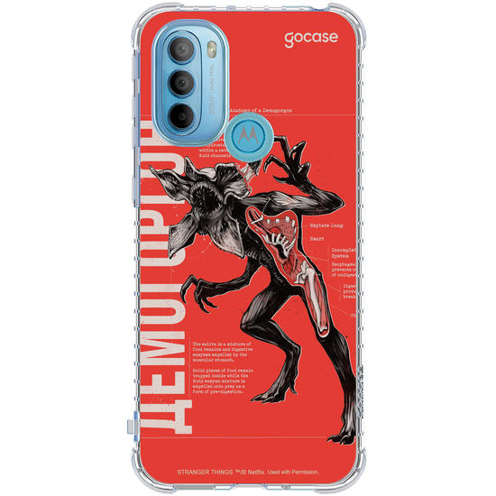 Capinha para celular Stranger Things - Demogorgon Anatomy