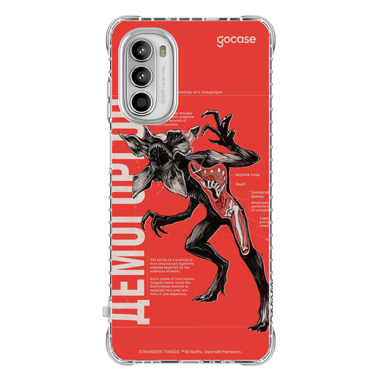 Capinha para celular Stranger Things - Demogorgon Anatomy