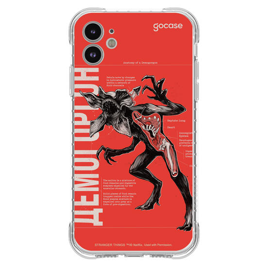 Capinha para celular Stranger Things - Demogorgon Anatomy