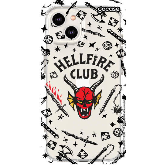 Capinha para celular Stranger Things - Hellfire Club