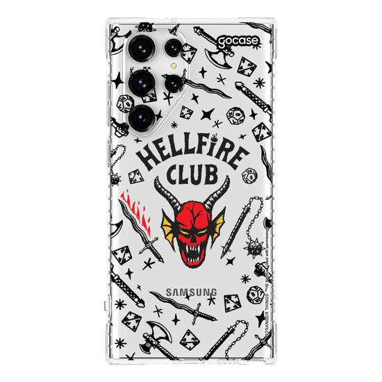 Capinha para celular Stranger Things - Hellfire Club