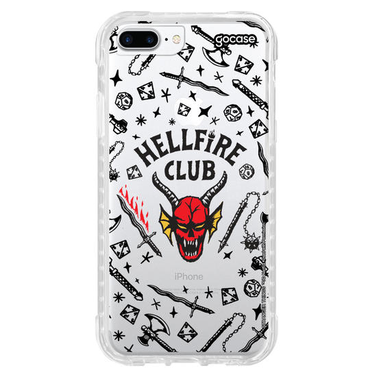 Capinha para celular Stranger Things - Hellfire Club
