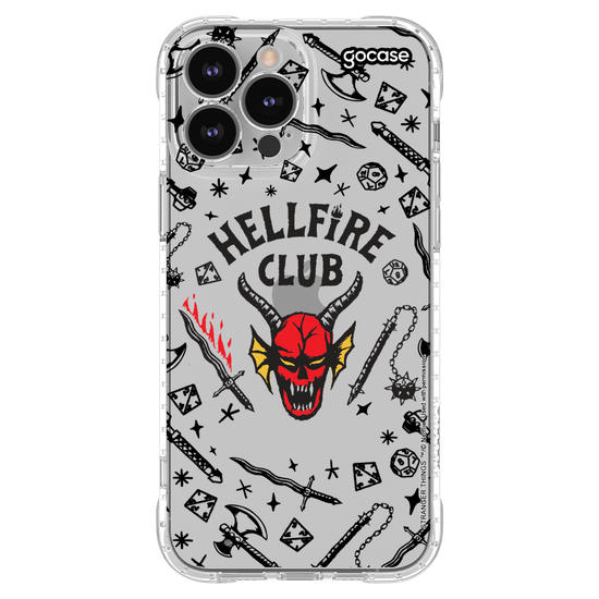 Capinha para celular Stranger Things - Hellfire Club