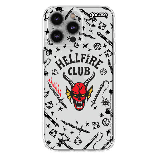 Capinha para celular Stranger Things - Hellfire Club