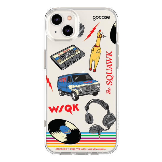 Capinha para celular  Stranger Things - Squawk Pattern