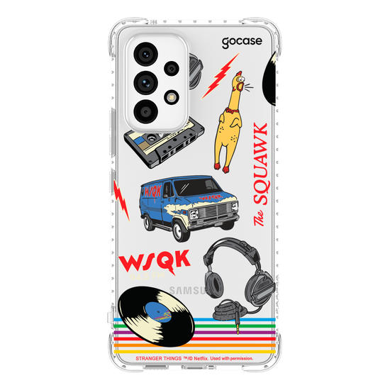 Capinha para celular  Stranger Things - Squawk Pattern