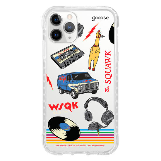 Capinha para celular  Stranger Things - Squawk Pattern