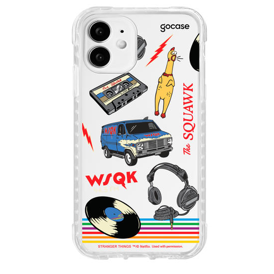 Capinha para celular  Stranger Things - Squawk Pattern
